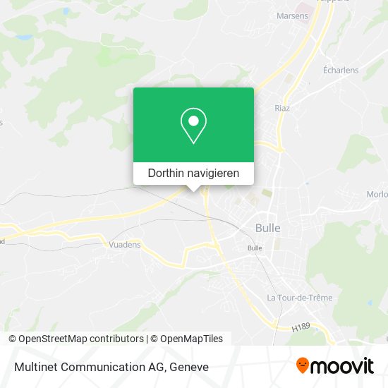 Multinet Communication AG Karte