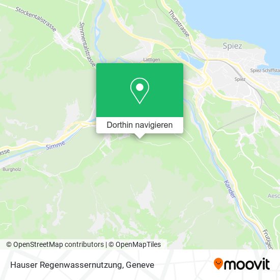 Hauser Regenwassernutzung Karte