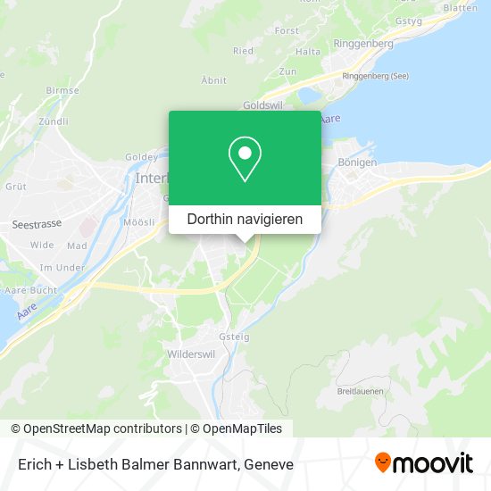 Erich + Lisbeth Balmer Bannwart Karte