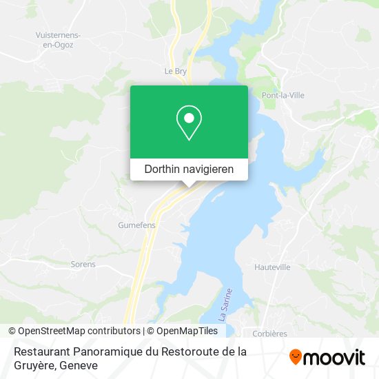 Restaurant Panoramique du Restoroute de la Gruyère Karte