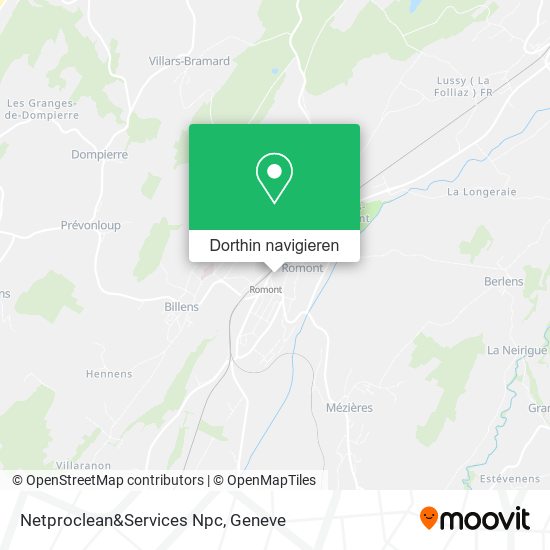 Netproclean&Services Npc Karte