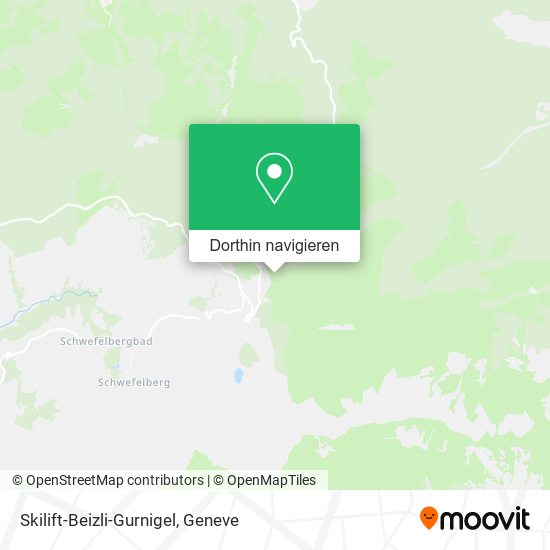 Skilift-Beizli-Gurnigel Karte