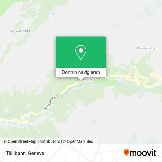 Tällibahn Karte