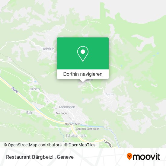 Restaurant Bärgbeizli Karte