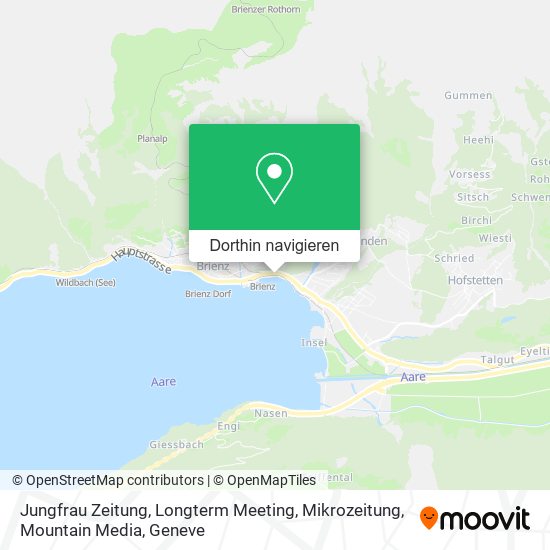 Jungfrau Zeitung, Longterm Meeting, Mikrozeitung, Mountain Media Karte