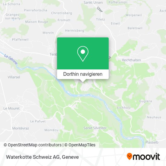 Waterkotte Schweiz AG Karte