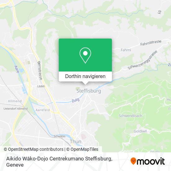 Aikido Wâko-Dojo Centrekumano Steffisburg Karte