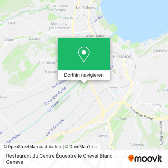 Restaurant du Centre Équestre le Cheval Blanc Karte