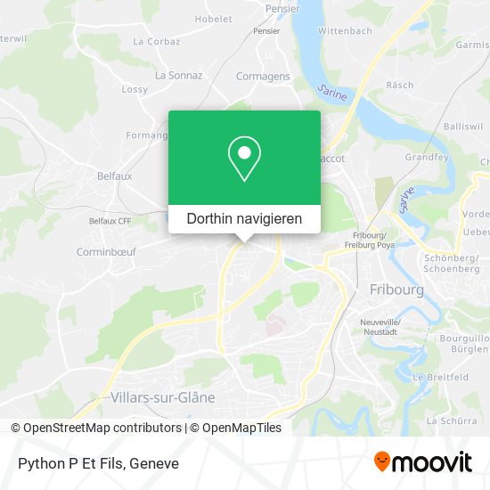 Python P Et Fils Karte