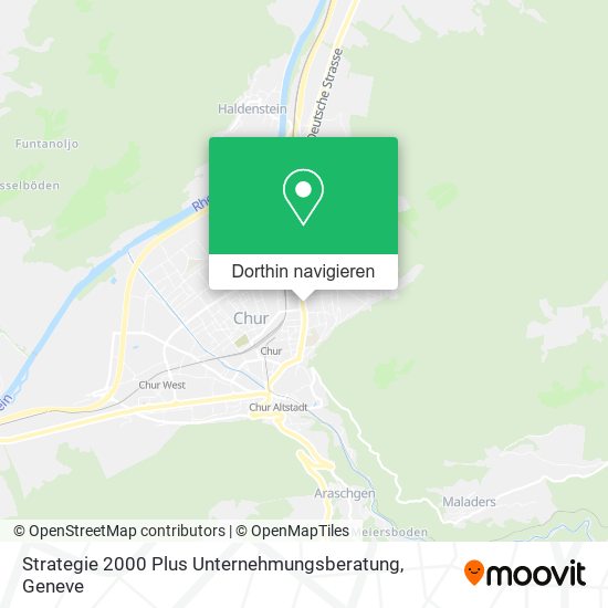 Strategie 2000 Plus Unternehmungsberatung Karte