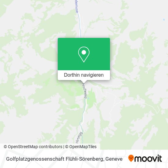 Golfplatzgenossenschaft Flühli-Sörenberg Karte