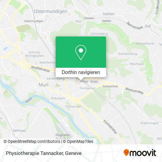 Physiotherapie Tannacker Karte