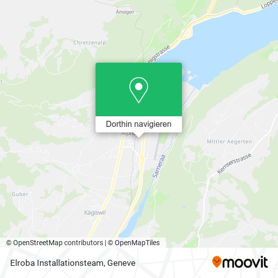 Elroba Installationsteam Karte