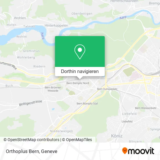 Orthoplus Bern Karte