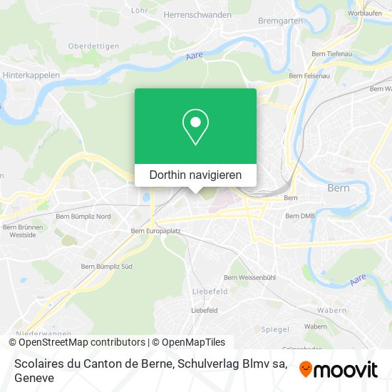 Scolaires du Canton de Berne, Schulverlag Blmv sa Karte