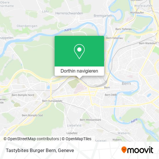 Tastybites Burger Bern Karte