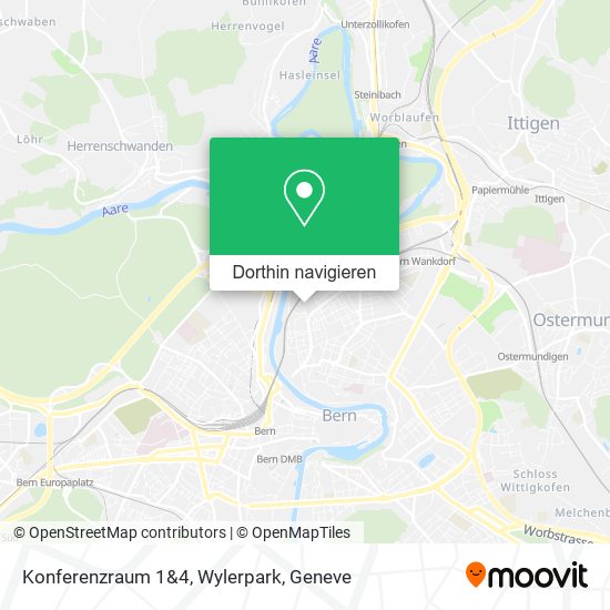 Konferenzraum 1&4, Wylerpark Karte