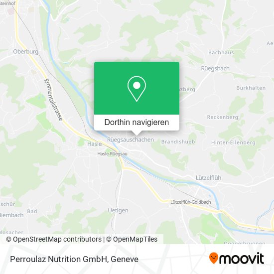 Perroulaz Nutrition GmbH Karte