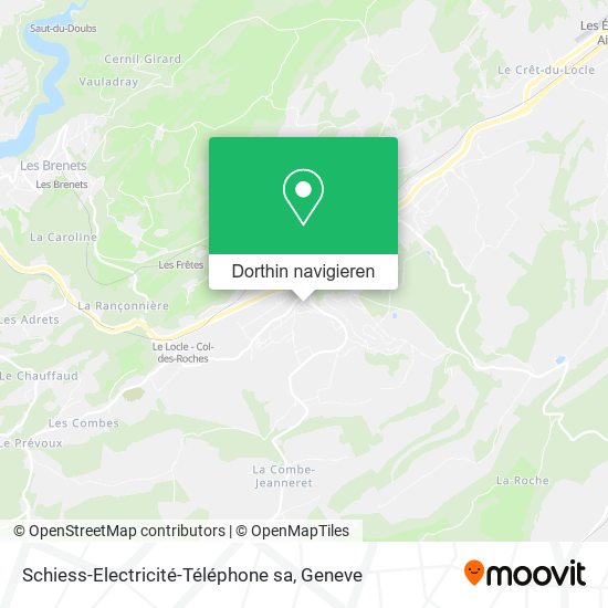 Schiess-Electricité-Téléphone sa Karte