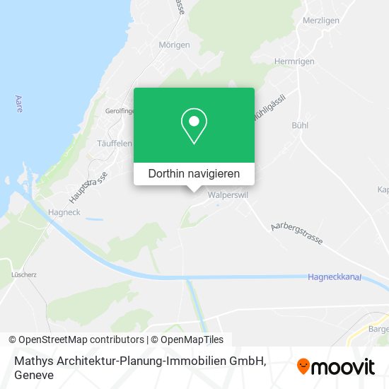 Mathys Architektur-Planung-Immobilien GmbH Karte