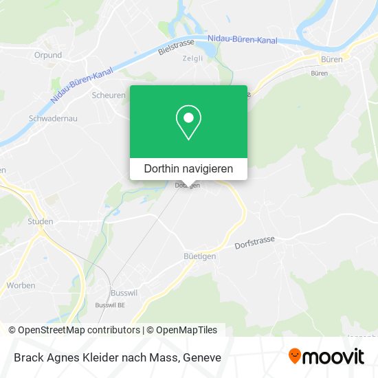 Brack Agnes Kleider nach Mass Karte