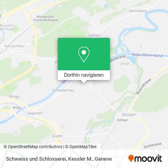 Schweiss und Schlosserei, Kessler M. Karte