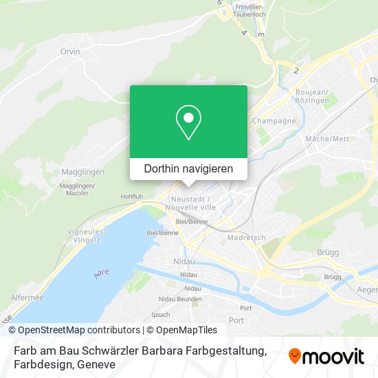 Farb am Bau Schwärzler Barbara Farbgestaltung, Farbdesign Karte