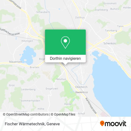 Fischer Wärmetechnik Karte