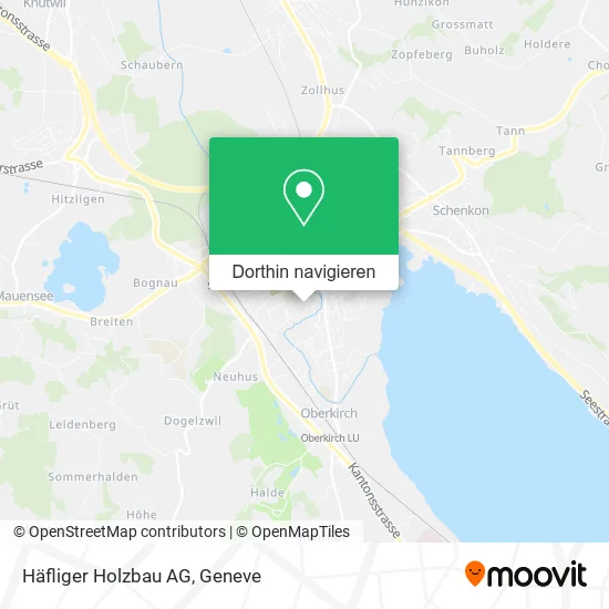 Häfliger Holzbau AG Karte