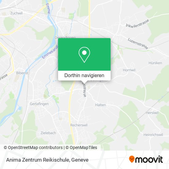 Anima Zentrum Reikischule Karte