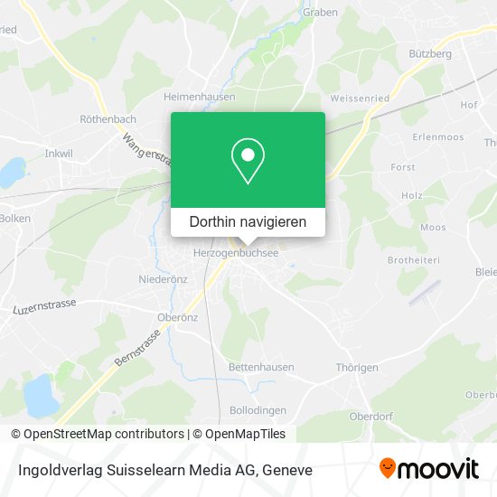 Ingoldverlag Suisselearn Media AG Karte