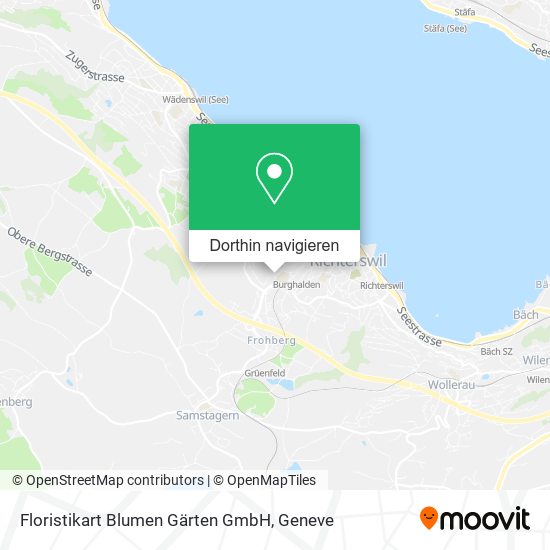 Floristikart Blumen Gärten GmbH Karte