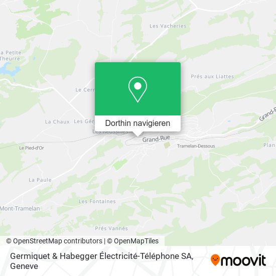 Germiquet & Habegger Électricité-Téléphone SA Karte