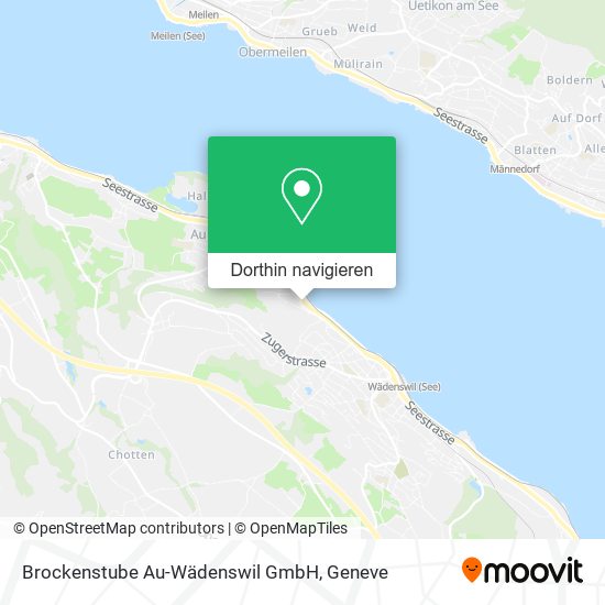 Brockenstube Au-Wädenswil GmbH Karte