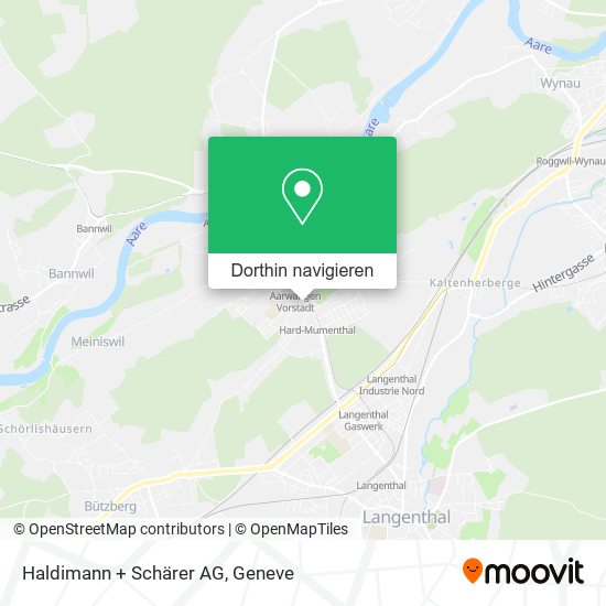 Haldimann + Schärer AG Karte