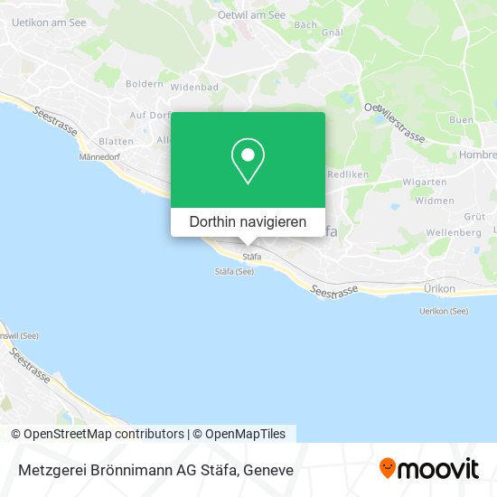 Metzgerei Brönnimann AG Stäfa Karte