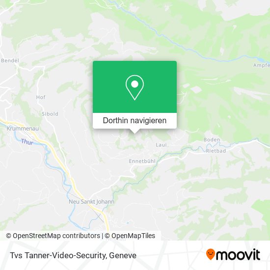 Tvs Tanner-Video-Security Karte