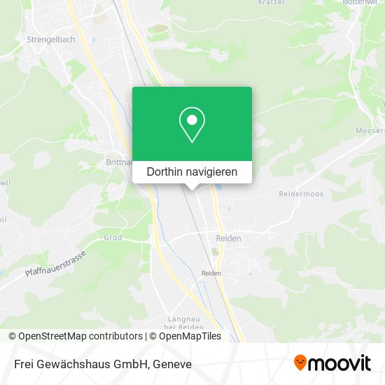 Frei Gewächshaus GmbH Karte
