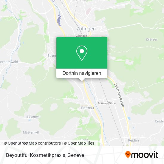 Beyoutiful Kosmetikpraxis Karte