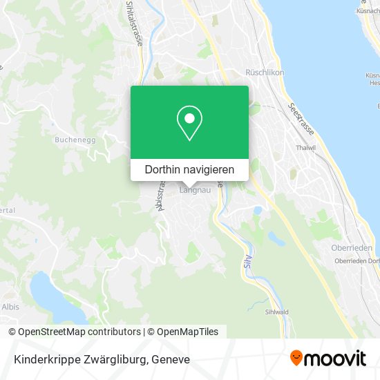 Kinderkrippe Zwärgliburg Karte