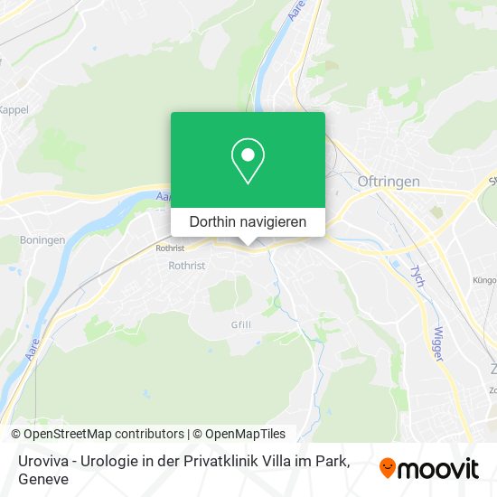 Uroviva - Urologie in der Privatklinik Villa im Park Karte