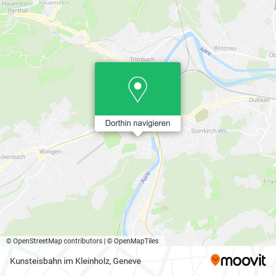 Kunsteisbahn im Kleinholz Karte