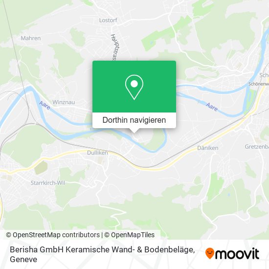 Berisha GmbH Keramische Wand- & Bodenbeläge Karte