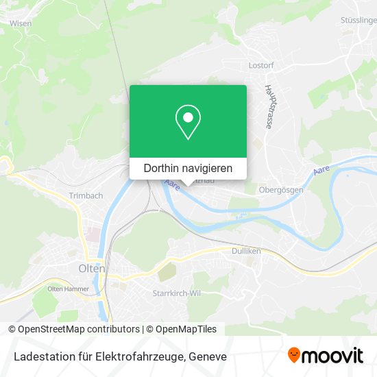 Ladestation für Elektrofahrzeuge Karte