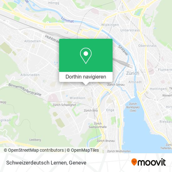 Schweizerdeutsch Lernen Karte