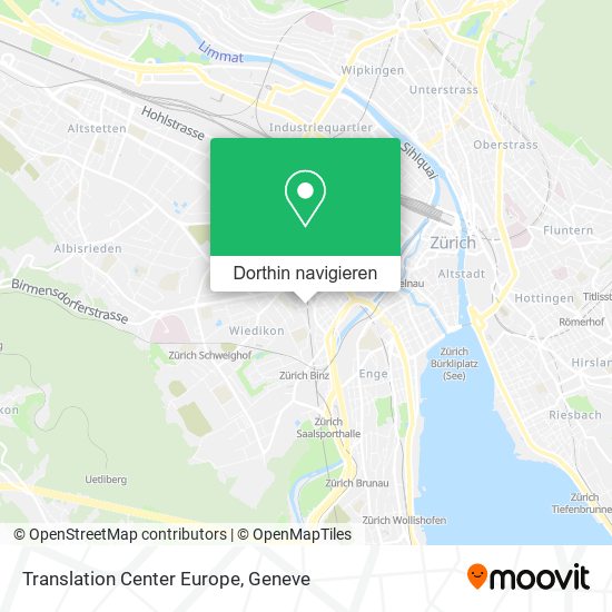 Translation Center Europe Karte