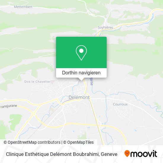 Clinique Esthétique Delémont Boubrahimi Karte