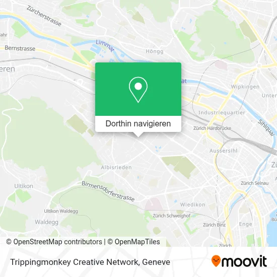 Trippingmonkey Creative Network Karte