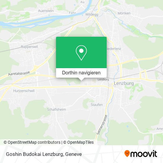 Goshin Budokai Lenzburg Karte
