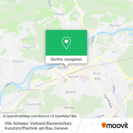 Vbk Schweiz. Verband Bautenschutz- Kunststofftechnik am Bau Karte